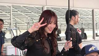 2024 SUPER FORMULA Rd.6/7 FUJI #50 霧島聖子 B-Max Racing Ambassador 日曜ピットウォーク 4K