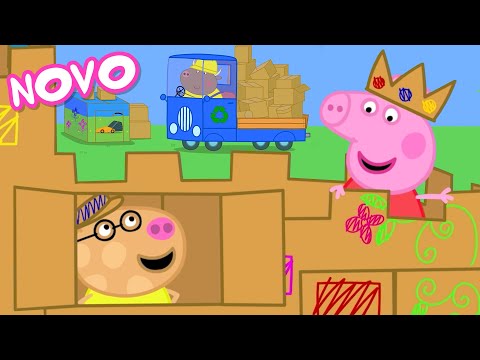 Capa de Peppa Pig Português Brasil | Castelo de Papelão da Peppa | NOVO Contos da Peppa Pig