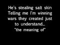 Ellie Goulding - Salt Skin (lyrics on screen)