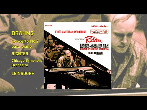 BRAHMS - Concerto No.2 para piano, RICHTER, Chicago Symphony, LEINSDORF