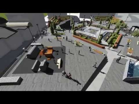 Reconstructin of  the urban center , city of Vushtrri - Kosovo