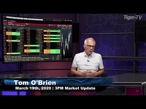 March 19th, 3PM ET Market Update on TFNN - 2020