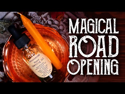 Road Opening Oil Recipe and Road Opening Spell - Magical Crafting - Witchcraft - Magic Spell