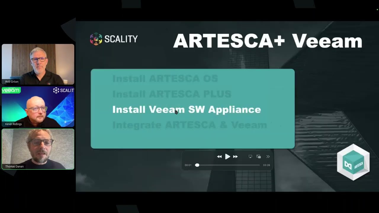 webinar-artesca-veeam-backup-appliance-demo video