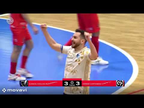 Gol Daniel (3-3) Manzanares FS - Cartagena FS. J22, 1Div. LNFS