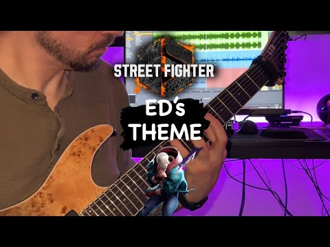 Street Fighter 6 Ed Theme - Metal Cover