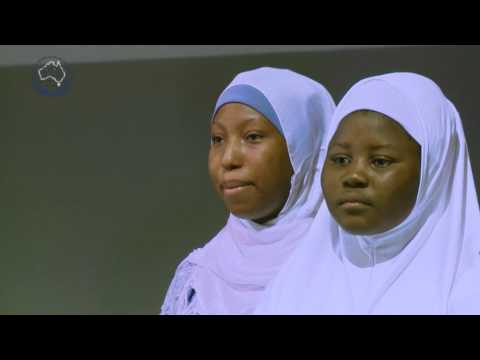 African Chanting Group - Sydney Multicultural Mawlid Festival 2012
