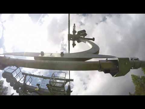 Risalita integrale seggiovia Leitner "Campolongo - Bec de Roces"; Arabba (BL) 9/8/2017 (Chairlift)