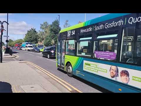 Buses at Gosforth and Regent Centre | Metro replacements | QuayCity QA/QB | New Arriva buses