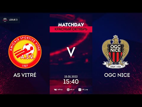 AFL21. France. Ligue 3. Day 21. AS Vitré - OGC Nice