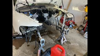 2007 VW Touareg 3.6 VR6 Engine Removal For The Second Time (More Detailed)
