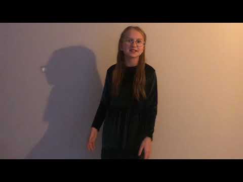 Lena Karaś, kategoria 10-13 lat, ,, Świąteczna muza”, ZIMOWE GRANIE GDYNIA 2021