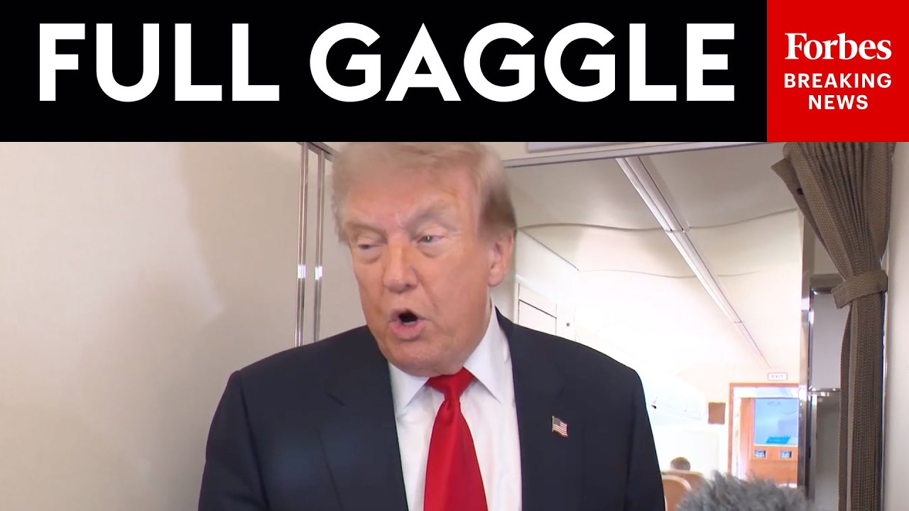 Video | FULL VIDEO: Trump Takes Questions About Iran, SAVE America Act From Reporters On Air Force One