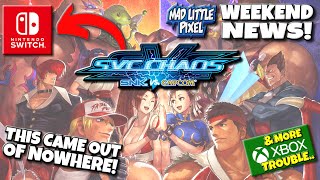 HOLY CRAP! SNK VS. Capcom For Switch, Steam & PlayStation! Plus More Xbox Troubles! Weekend NEWS!