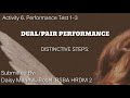 Dual Pair Performance Distinctive Steps By Daisy Marie Rosel