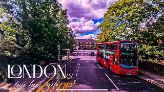 🌞🚌 Epic London Bus Adventure on 221,204,18,73,141 North Finchley to Palmers Green 