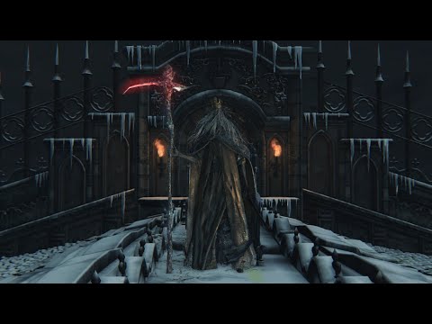 Bloodborne Boss: Martyr Logarius Solo (Forsaken Castle Cainhurst)