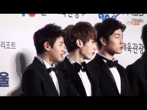 120119 Seoul Music Award - BEAST red carpet cut