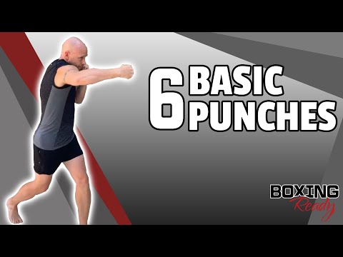 Learn the 6 basic punches in boxing in less than 20 seconds | Boxing Ready