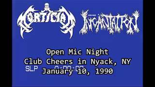 Mortician &amp; Incantation Open Mic Night @ Cheers Nyack, NY January 10, 1990