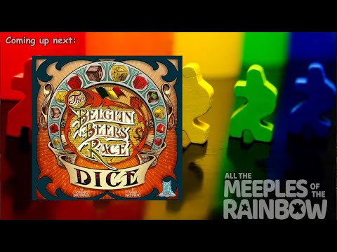 All the Games with Steph: The Belgian Beer Race Dice - Overview