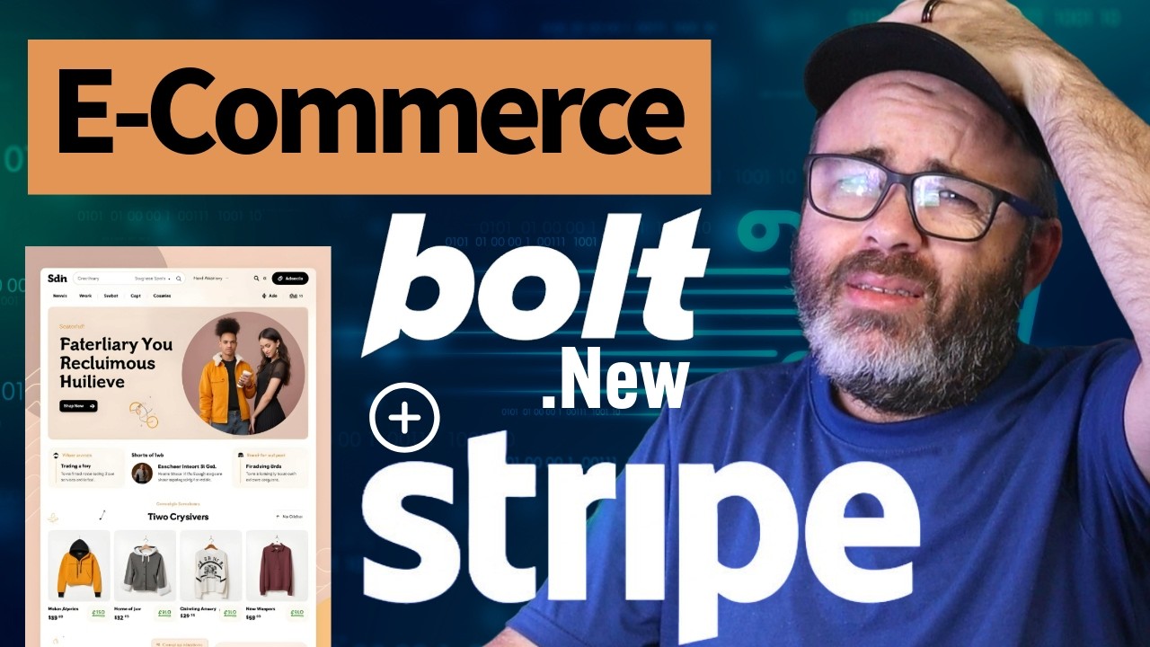 Como Criar um E-commerce Completo com Bolt.New e Checkout Stripe - Passo a Passo!