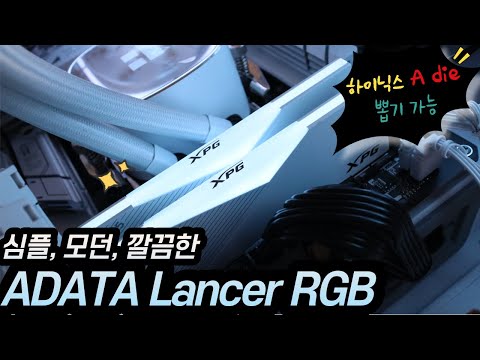 ADATA XPG LANCER RGB DDR5-6000 메모리 리뷰_Feat.디아블로4