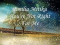 Emilia Mitiku You`re Not Right For Me (guitar ...
