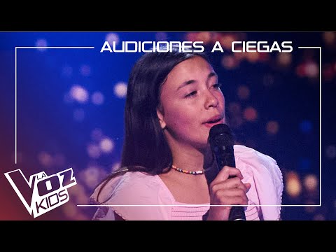 Cayetana García - "No te pude retener" | Blind auditions | The Voice Kids Spain 2025