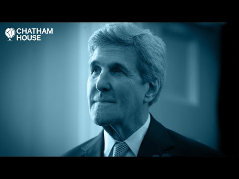 John Kerry, 68th United States secretary of state, speaks at Chatham House