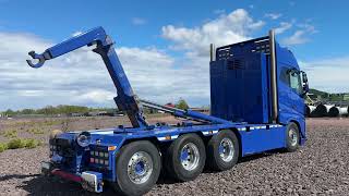 شاحنة ذات الخطاف Volvo FH16 750 8x4 med HIAB Multilift og Nomek p&aring;bygg &ndash; topputstyrt kr | صورة 4 - Autoline