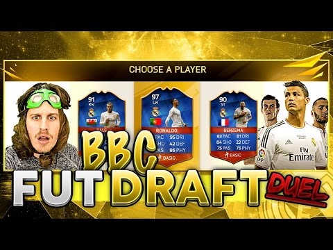 OMG HERO RONALDO BALE BENZEMA BBC FUT DRAFT DUEL! FIFA 16 ULTIMATE TEAM