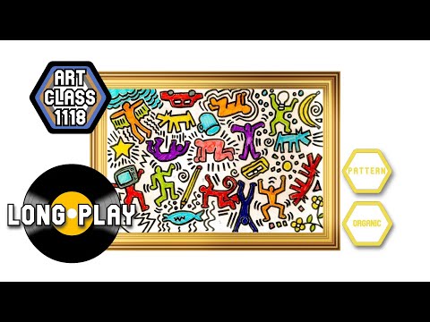 Art Demo (Long) - Organic Pattern (Keith Haring)