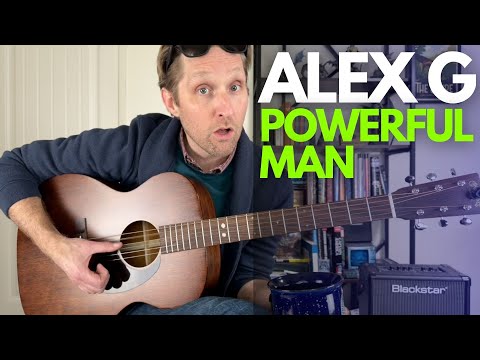 Powerful Man by Alex G Guitar Tutorial - Guitar Lessons with Stuart!