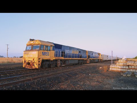 6PM7 Pacific National Container Train At Gheringhap Loop (6/3/2023) - PoathTV Railways