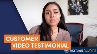 Alumni Video Testimonial | Remote Video Testimonials | Mercy College | Jasabel