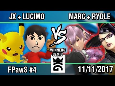 [Force Paw Saturdays #4] JugadorX + Lucimo vs Marcbri + Rydle - SSB4 Winners Semis