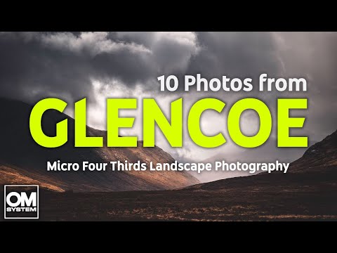 A Day of Landscape Photography in Wild Glencoe, Scotland.