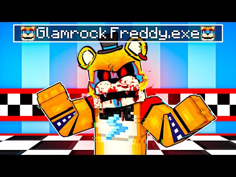 SCARY GLAMROCK FREDDY.EXE in Minecraft FNAF