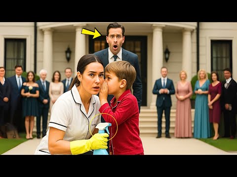 ¡QUIEN HAGA HABLAR A MI HIJO SE CASARÁ CONMIGO! DIJO EL MILLONARIO… Y LA EMPLEADA SORPRENDIÓ A TODOS