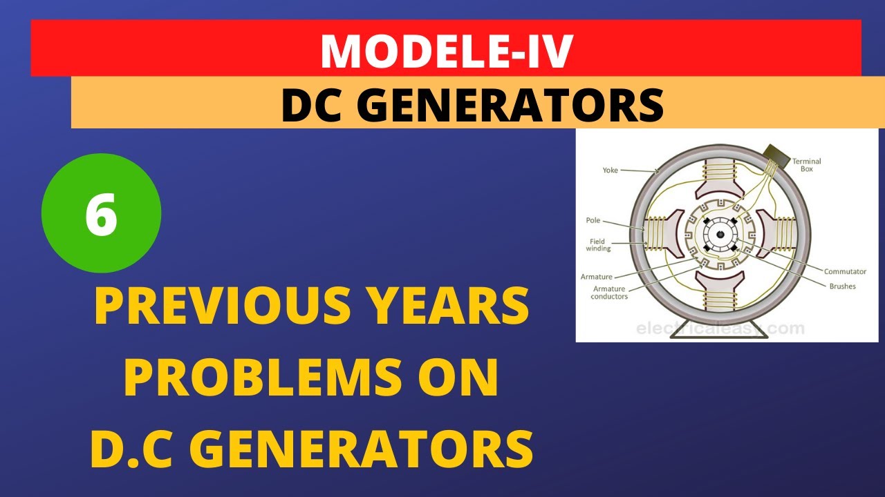 VTU//BEE//MODULE-4//DC GENERTORS //PREVIOUS QUESTION PAPERS PROBLEMS