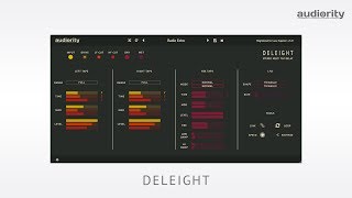 Video thumbnail for Audiority Deleight - Stereo Multi Tap Delay - Demo by Audiority TV
