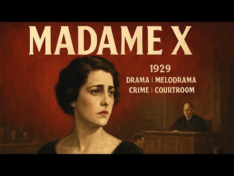 Madame X | 1929 | Drama | Melodrama | Crime | Courtroom