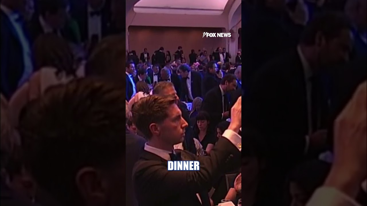 BREAKING: Loud bangs heard at WH Correspondents’ Dinner #breakingnews #shorts #breaking #news