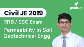JE Civil 2019 |RRB/SSC | Geotechnical | Permeability