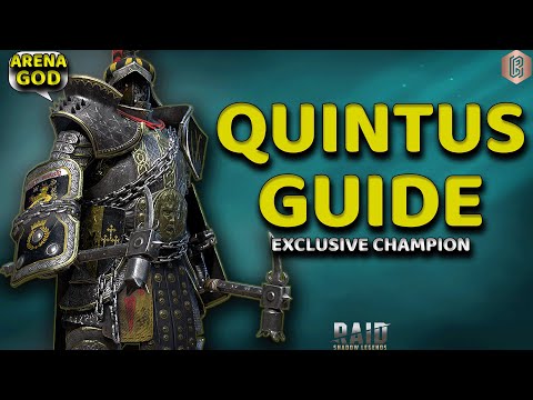Live Arena Reward Champion Tested -  Quintus the Triumphant Review! | Raid: Shadow Legends