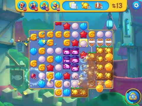 Fishdom level 8161 no boosters フィッシュダム ノーマル [Friend's]