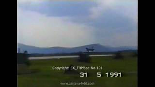 preview picture of video 'Aerodrom Željava, autentične video snimke slijetanja 1991'