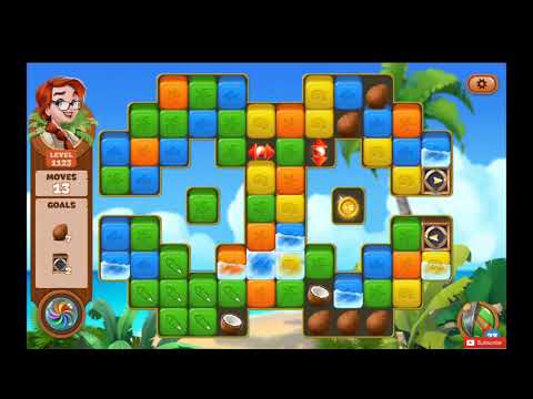 Lost Island Blast Adventure Level 1123 NO BOOSTERS - A S GAMING