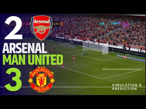 ARSENAL  vs. MANCHESTER UNITED 🔴 | PREMIER LEAGUE 2025-2026 | Full Match Simulation/Recreation